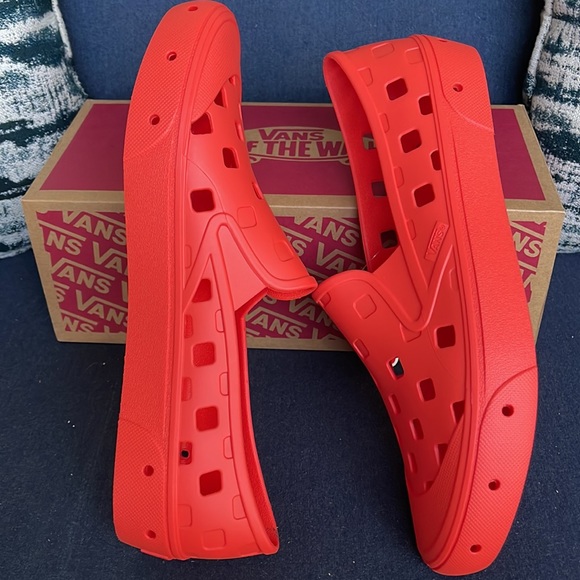 Vans Trek Slip-On Orange MEN`S - Picture 12 of 16